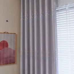 Træ Jacquard Gardiner Moderne Lys Luksus Nordisk Til Stue Spisestue