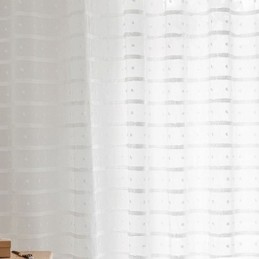 Hvide, Transparente Gardiner, Specialfremstillede Gardiner, Broderede Tylgardiner Til Stuen