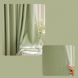 Mørklæggende Gardiner Med Jacquardmotiv Til Stuen