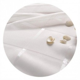 Geometrisk Jacquard Transparent Gardin Skræddersyet Til Luksus Tyl Stue Soveværelse