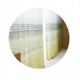 Nordisk Stil Transparent Gardin Skræddersyet Gardin Trykt Voile Stue Soveværelse