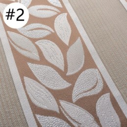 Nordiske, Transparente Gardiner I Jacquard-Tyl Med Blade Til Stuen