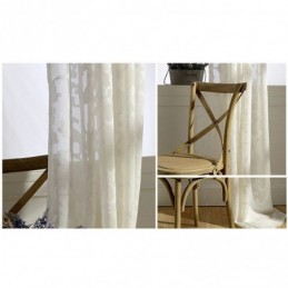Hvidt, Rent, Transparent Gardin, Specialfremstillet, Tyl, Gennemsigtig, Stue, Soveværelse