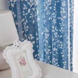 Simplicity Trykt Transparent Gardin Skræddersyet Gardinblade Tyl Til Stuen
