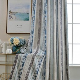 Modern Max Mørklægningsgardin Skræddersyet Gardin Abstrakt Præcision Jacquard Soveværelse