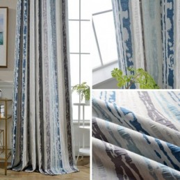 Modern Max Mørklægningsgardin Skræddersyet Gardin Abstrakt Præcision Jacquard Soveværelse