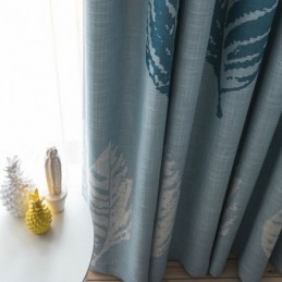 Mørklæggende Gardin Med Bueblade, Skræddersyet Gardin, Moderne Minimalistisk, Vinduesbehandling