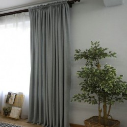 Klassisk Mørklægningsgardin Til Soveværelse, Skræddersyet Gardin, Minimalistisk, Ensfarvet, Mørklægningsgardin