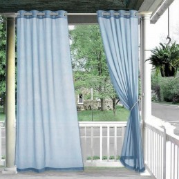 Udendørs Transparente Gardiner Vandtætte Voilegardiner Til Pergola Og Veranda