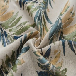 Thicken Max Mørklægningsgardin Specialfremstillet Gardin Grøn Bananblade Jacquard Mørklægningsgardin