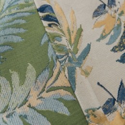Thicken Max Mørklægningsgardin Specialfremstillet Gardin Grøn Bananblade Jacquard Mørklægningsgardin