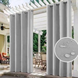 Udendørs Terrassegardin, Specialfremstillet Mørklægningsgardin, Vandtæt Verandagardin, Privatlivsbeskyttelse
