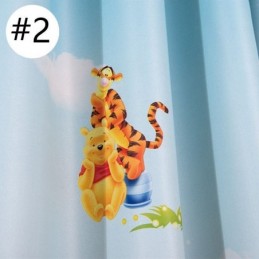 Tegneserie Mørklægningsgardin Skræddersyet Gardin Winnie The Pooh-Print Gardiner Til Børneværelset