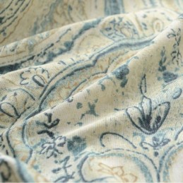 Amerikansk Vintage Gardin, Specialfremstillet Gardin, Storslået Totemtryk Til Stue