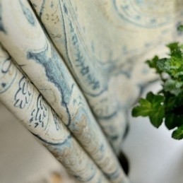 Amerikansk Vintage Gardin, Specialfremstillet Gardin, Storslået Totemtryk Til Stue