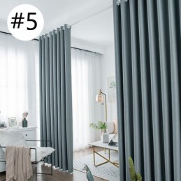 Luksuriøse Mørklægningsgardiner I Hør, Ensfarvet Gardin, Specialfremstillet Gardin Til Soveværelse, Stue