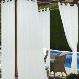 Udendørs Transparent Gardin, Specialfremstillet Gardin, Rustfri Drapering Til Overdækning Af Terrasse