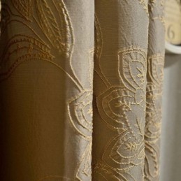 Retro Semi-Mørklæggende Gardin Skræddersyet Gardin Præcision Jacquard Stue