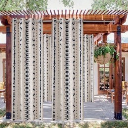 Vandtætte Udendørsgardiner Varmeblokerende Gardin Skræddersyet Gardin Til Terrasse Pergola Veranda