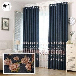 Mørklægningsgardin Skræddersyet Gardin Minimalistisk Broderi