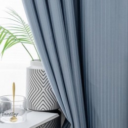 Hjemmegardin Skræddersyet Gardin I Nordisk Stil Ensfarvet