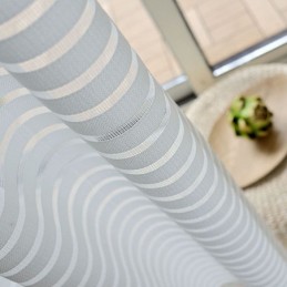 Moderne, Enkelt, Transparent Gardin, Skræddersyet Gardin, Striber, Jacquard, Stue, Arbejdsværelse, Alsidigt Stof