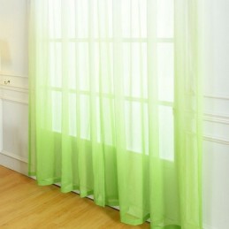 Åndbare, Transparente Voilegardiner Til Stuen Til Moderne, Minimalistiske Printdesigns