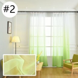 Åndbare, Transparente Voilegardiner Til Stuen Til Moderne, Minimalistiske Printdesigns
