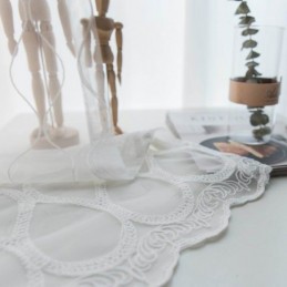 Moderne, Enkelt, Transparent Gardin, Skræddersyet, Gardingeometri, Jacquard, Stue, Arbejdsværelse, Stof