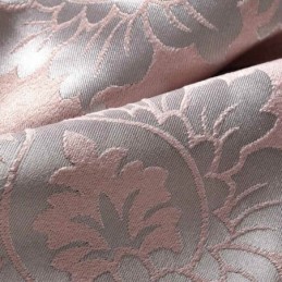 Europæisk Landlig Gardin, Skræddersyet Til Soveværelse, Lyserødt Jacquardstof, Mørklægningsgardin