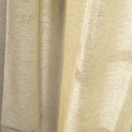 Hotelgardiner I Hør, Tekstureret Mørklægningsgardin, Ensfarvet, Specialfremstillet Gardin