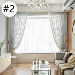 Nordiske Tylgardiner, Elegante Hvide Voilegardiner, Specialfremstillede Gardingardiner, Persienner Til Stue
