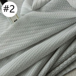 Luksuriøst Hvidt Tylgardin, Specialfremstillet Gardin Til Stue, Soveværelse, Vindue, Jacquard, Transparent