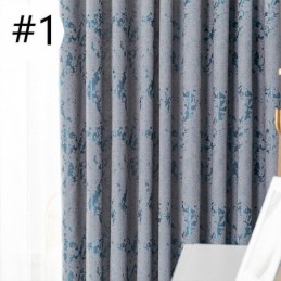 Luksuriøse Jacquard-Mørklægningsgardiner Til Stue Og Soveværelse