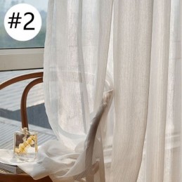 Moderne Jacquard-Gardin I Tyl, Specialfremstillet Til Stue, Soveværelse