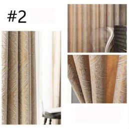 Luksuriøs Geometrisk Gardin, Skræddersyet Gardin, Jacquard Mørklægningsgardiner Til Stue, Soveværelse