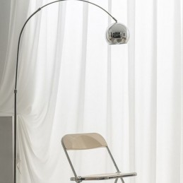Moderne Hvide Tylgardiner Specialfremstillet I Fjer Til Stuen