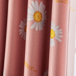 Mørklægningsgardin Skræddersyet Gardin Med Amerikansk Blomsterprint