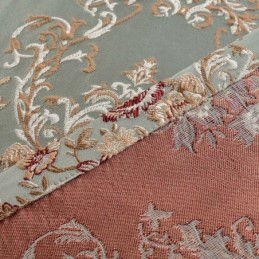 Klassisk Max Mørklægningsgardin Skræddersyet Gardin Præget Simulering Jacquard Soveværelse
