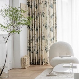 Gardiner I Amerikansk Stil Med Plantetryk