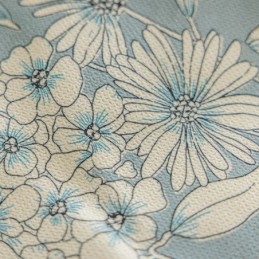 Amerikanske Gardiner I Blomsterprint