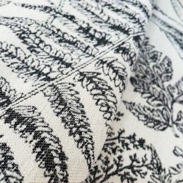 Chenille Gardiner Amerikansk Mørk Jacquard