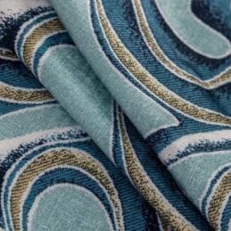 Chenille Print Gardiner Skandinavisk Mørklægning