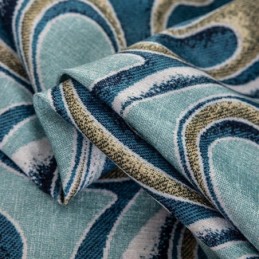 Chenille Print Gardiner Skandinavisk Mørklægning