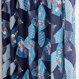 Chenille Gardiner Nordic Fan Sub Printed Blackout