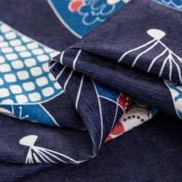 Chenille Gardiner Nordic Fan Sub Printed Blackout