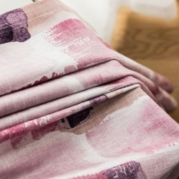 Mørklægningsgardiner Nordisk Chenille Print