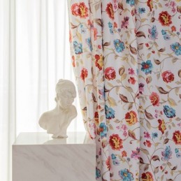 Gardiner I Amerikansk Stil Med Plantetryk