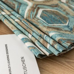 Nordiske Mørklægningsgardiner Med Geometrisk Mønster Til Stue/Soveværelse