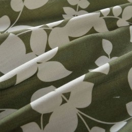 Mørklægningsgardin Skræddersyet Gardin I Nordisk Stil Med Blomsterprint Til Stue Og Soveværelse